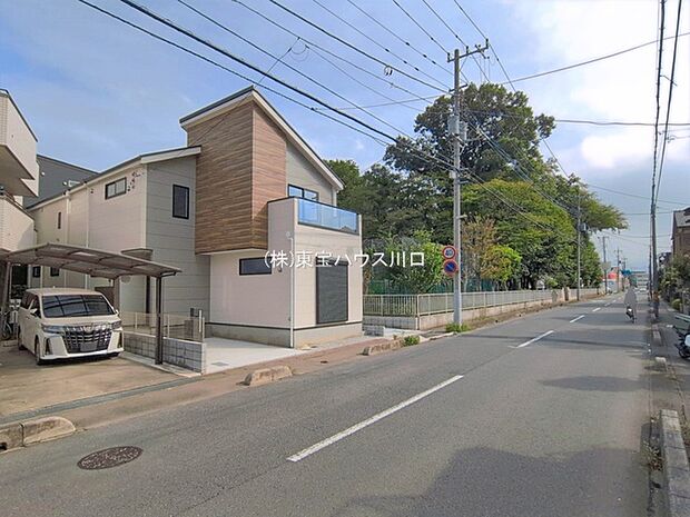 前面道路含む現地