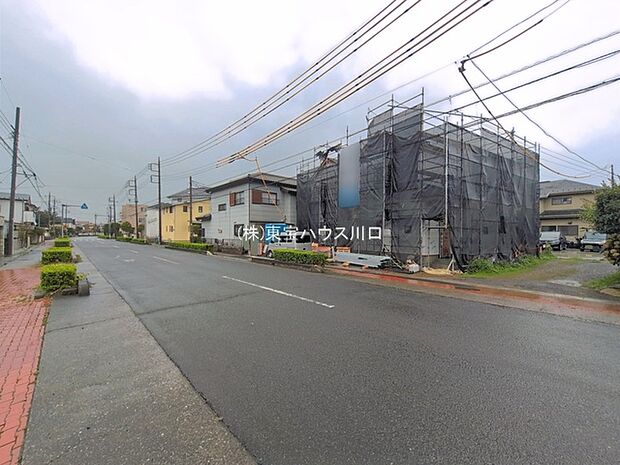 前面道路含む現地