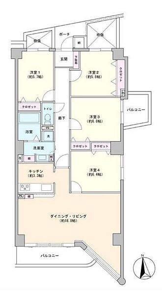 間取り：311002480394