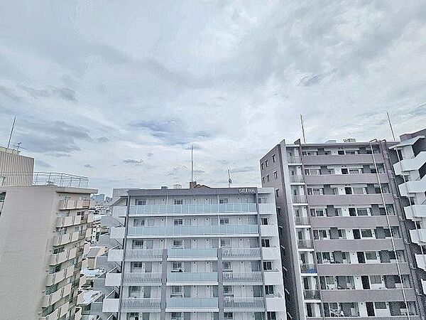天気のいい日には、青々としたきれいな空が広がります。