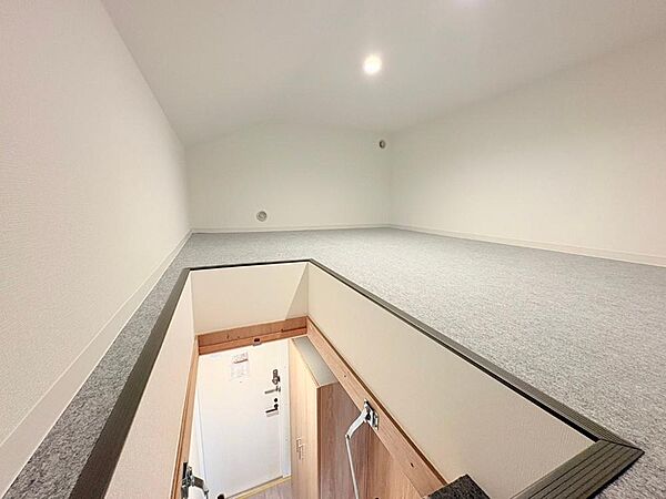 小屋裏収納の出入り口