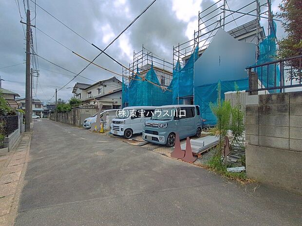 前面道路含む現地