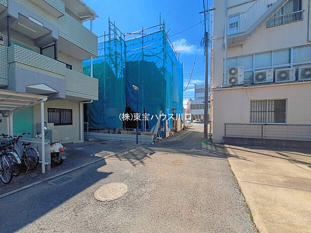 前面道路含む現地