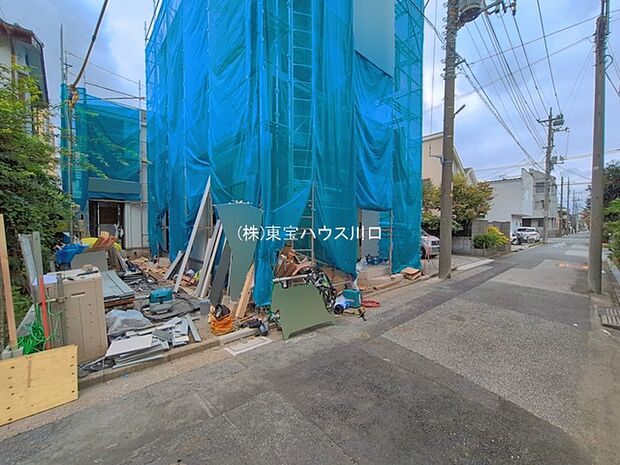前面道路含む現地