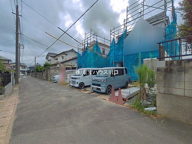 前面道路含む現地