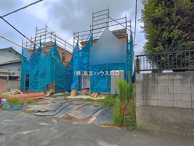 前面道路含む現地