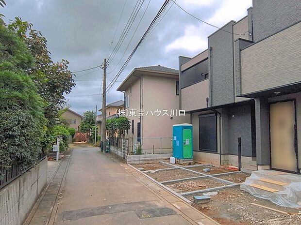 前面道路含む現地
