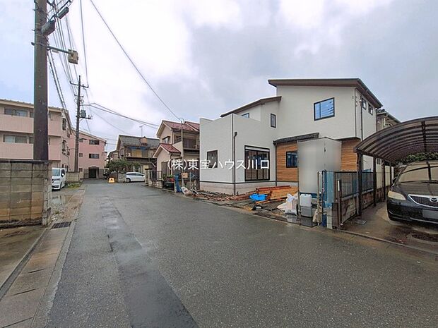前面道路含む現地
