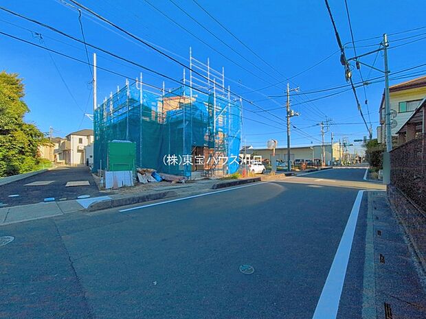 前面道路含む現地