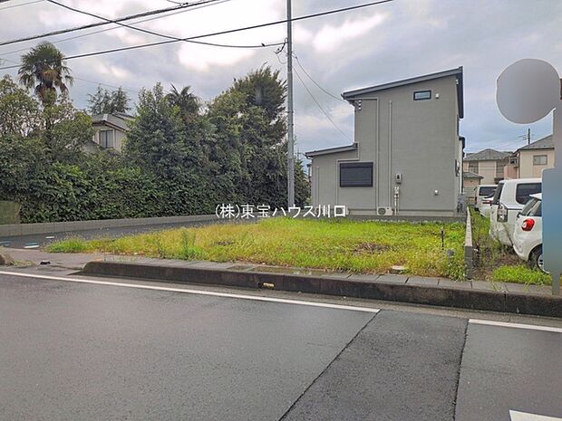 前面道路含む現地