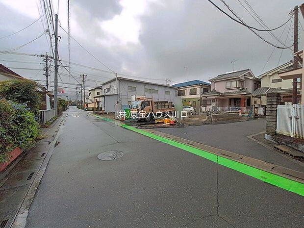 前面道路含む現地