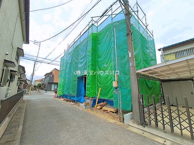 前面道路含む現地