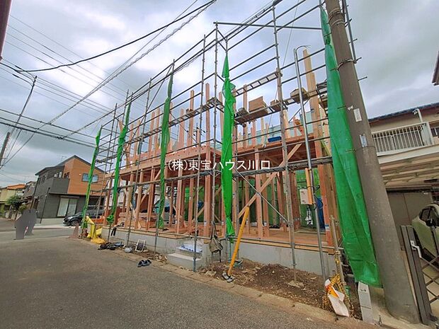 前面道路含む現地