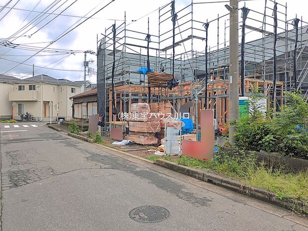 前面道路含む現地