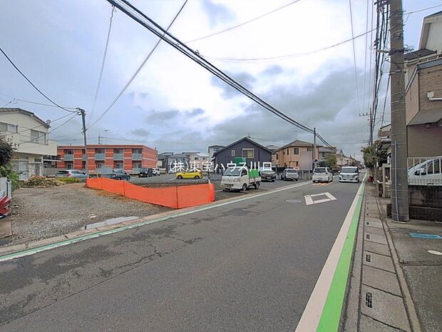 前面道路含む現地