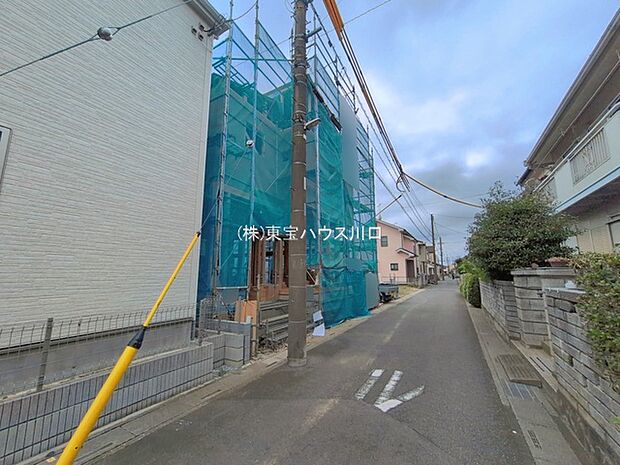 前面道路含む現地
