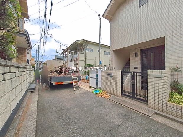 前面道路含む現地