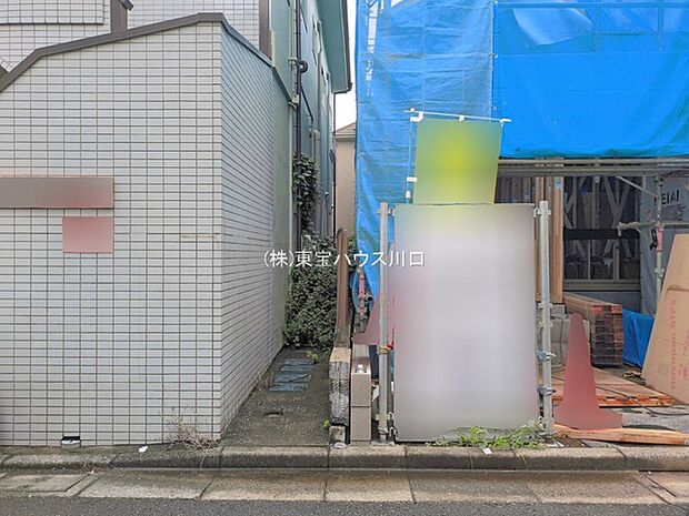 前面道路含む現地
