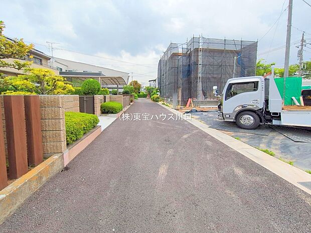 前面道路含む現地