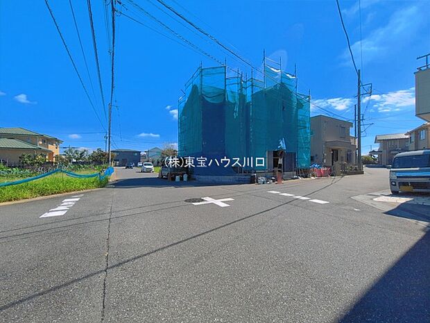 前面道路含む現地