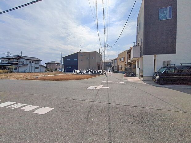 前面道路含む現地