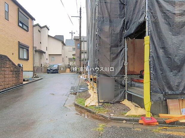 前面道路含む現地