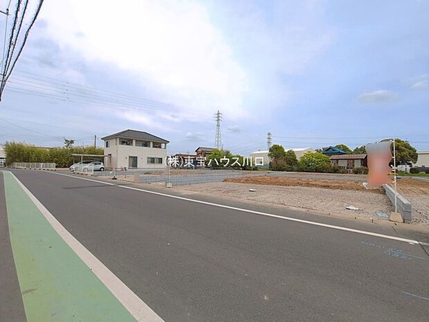 前面道路含む現地