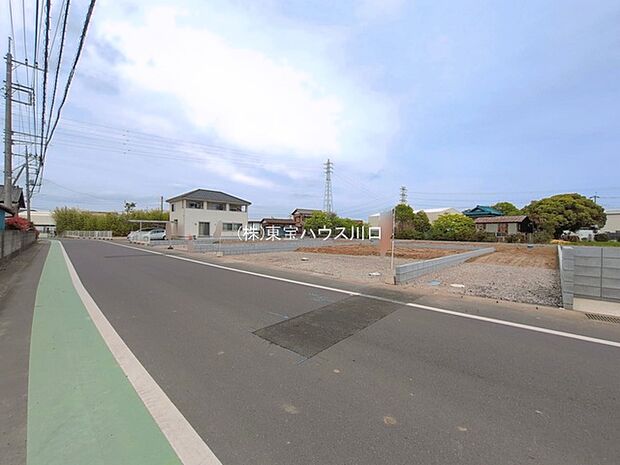 前面道路含む現地
