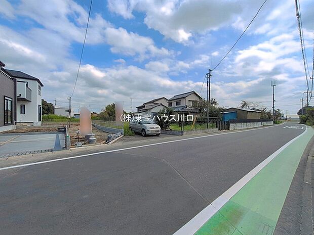 前面道路含む現地