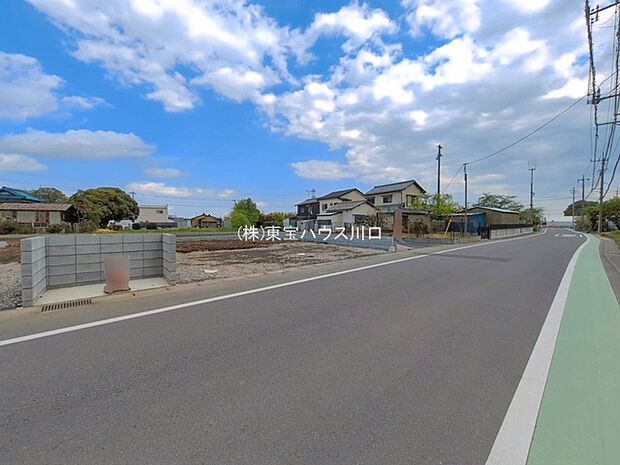 前面道路含む現地
