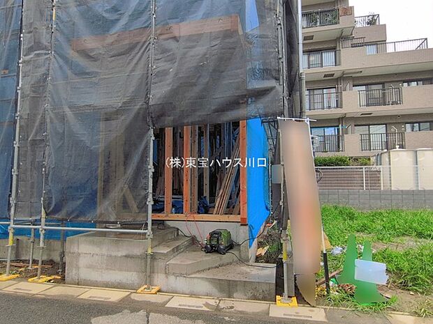 前面道路含む現地