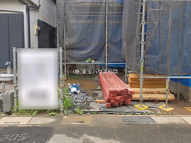 前面道路含む現地