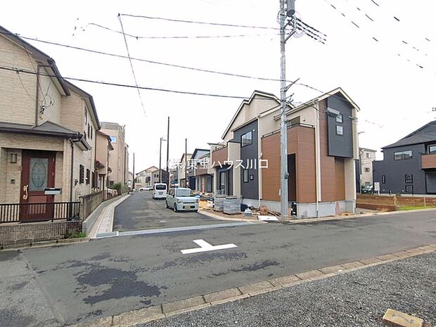 前面道路含む現地