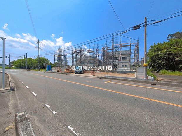 前面道路含む現地