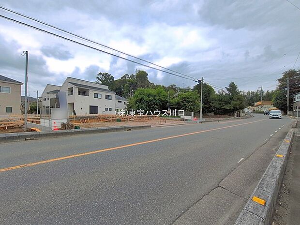 前面道路含む現地