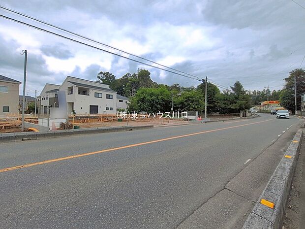 前面道路含む現地