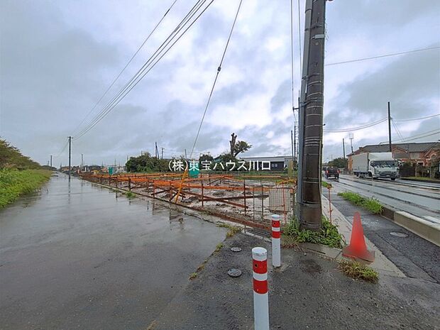前面道路含む現地