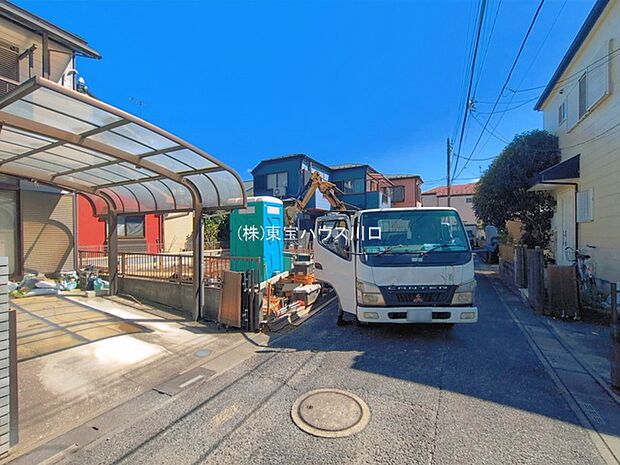 前面道路含む現地