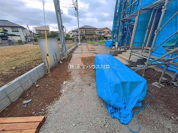 前面道路含む現地