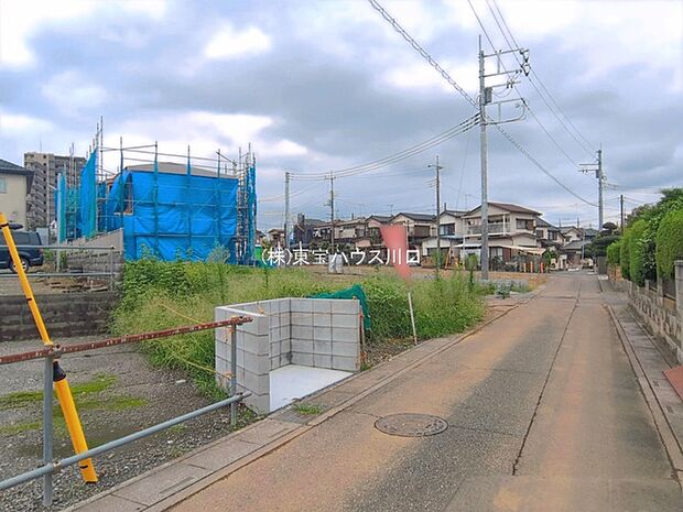 前面道路含む現地