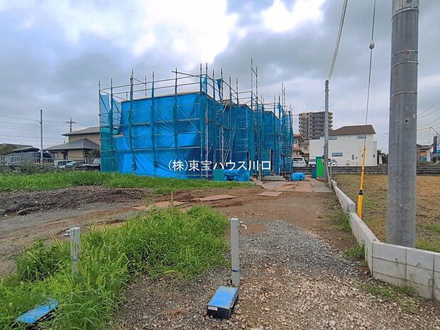 前面道路含む現地