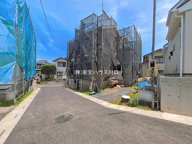 前面道路含む現地