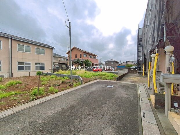 前面道路含む現地