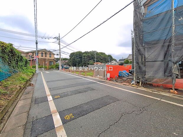 前面道路含む現地