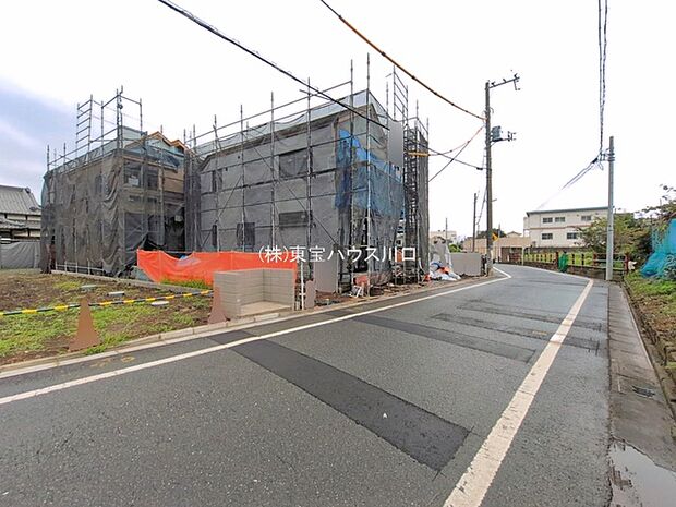 前面道路含む現地