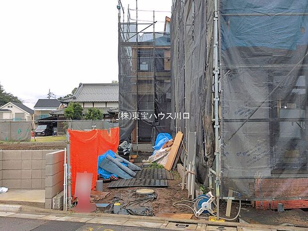 前面道路含む現地
