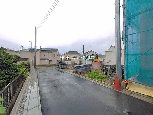 前面道路含む現地