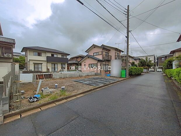 前面道路含む現地