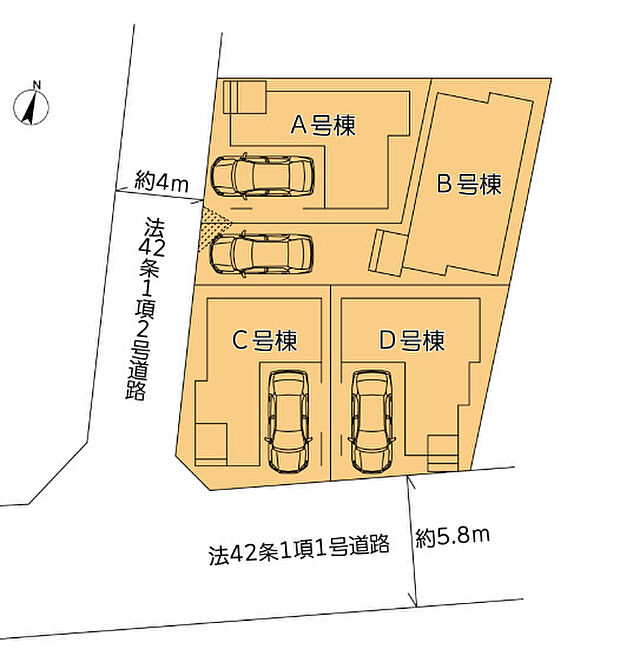 区画図(C号棟)