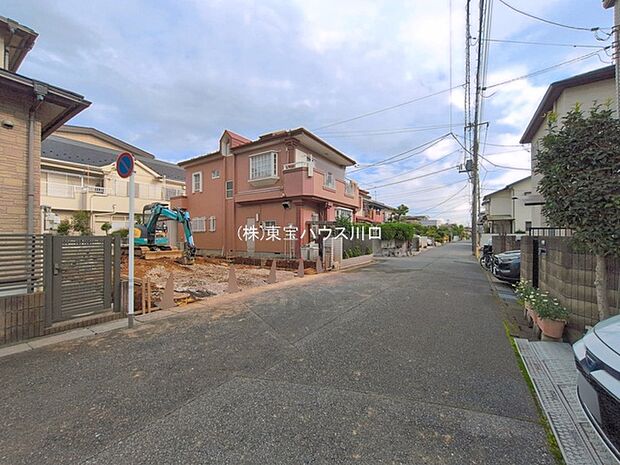 前面道路含む現地